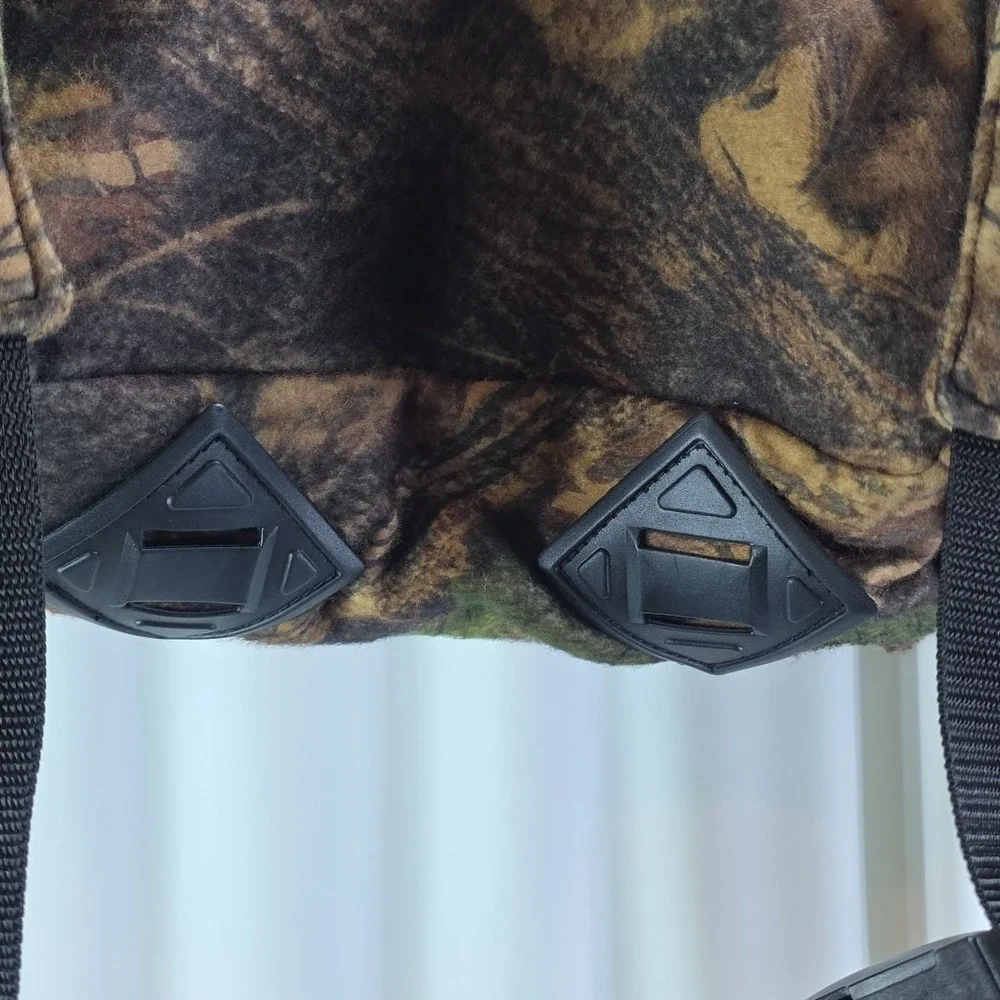 Camo Fanny Pack Adjustable Double Water Bottle Pockets 2 Compartment Zippered‎